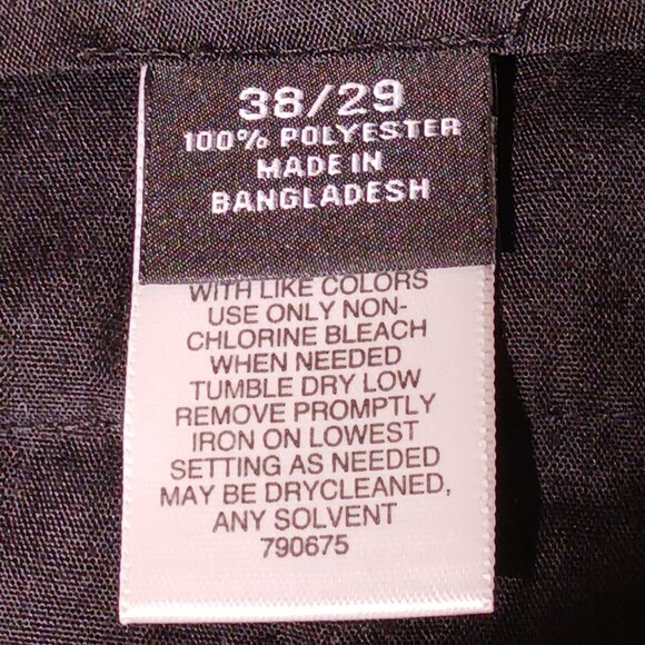 Claiborne Men's flat front dress slacks, Stone color,  Size 38" X 28" - Picture 8 of 11